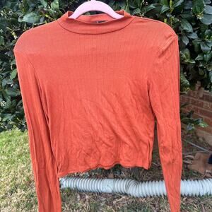 Burnt orange long sleeve